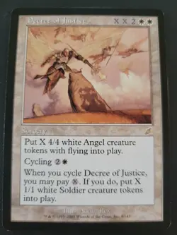 MTG Decree of Justice EX Scourge Rare - Image 1