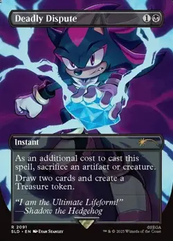 Deadly Dispute (#2091) - Extended Art SLD LP MTG - Image 1