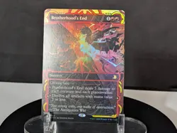MTG Brotherhood's End FOIL NM Strixhaven Archive SOA #0037 Rare Red Wipe - Image 1
