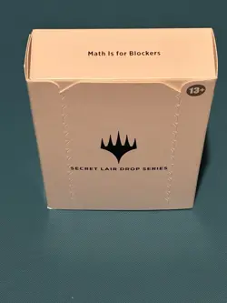 MTG Magic Secret Lair Drop Series - Math is for Blockers Non-Foil New Sealed - Image 1