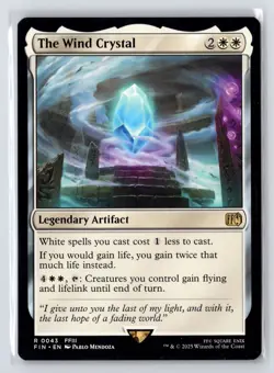 The Wind Crystal #43 FINAL FANTASY Magic The Gathering MTG - Image 1