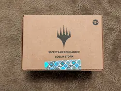MTG Secret Lair Commander Deck: Goblin Storm IN HAND! Brand New Sealed - Image 1