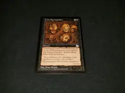 MTG 1x Weatherlight black uncommon LP German Buried Alive - ships w/ tracking - Image 1