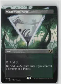 Wastewood Verge (Borderless) (374) - Normal - Aetherdrift (DFT) - NM - Image 1