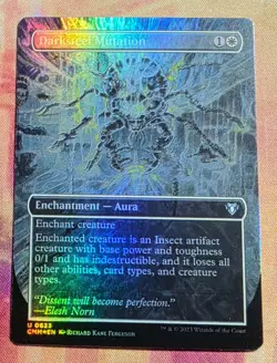 Darksteel Mutation (Borderless) (Foil) MTG Commander Masters (CMM) NM - Image 1