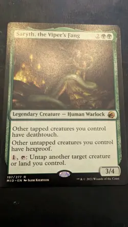 Saryth, the Viper's Fang Innistrad: Midnight Hunt Regular - Image 1