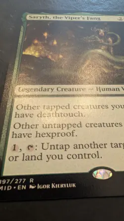 Saryth, the Viper's Fang Innistrad: Midnight Hunt Regular - Image 3