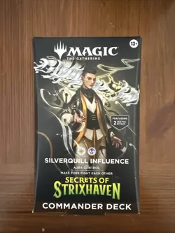 MTG Secrets of Strixhaven - Silverquill Influence Commander Deck New Sealed - Image 1