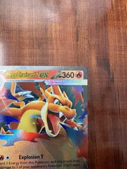 Pokemon Mega Charizard Y 22/217 Ascended Heroes Ultra Rare Holo NM/M PACK FRESH - Image 4