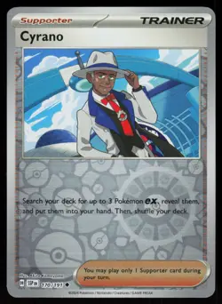 Cyrano 170/191 Uncommon Surging Sparks Pokemon Reverse Holo Near Mint - Image 1