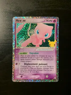 Carte Pokemon : Mew EX 88/92 Celebrations 25 ans Francaise - Image 1