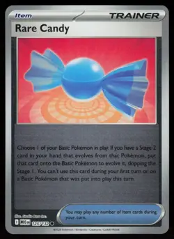 Rare Candy 125/132 Common Mega Evolution Pokemon Reverse Holo Near Mint - Image 1