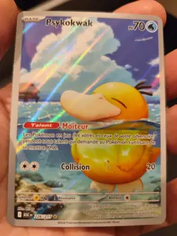 Carte Pokemon Psykokwak AR 226/217 Full Art ASC ME2.5 Heros Transcendants FR - Image 1