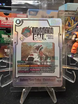 Bulma/Son Goku: Childhood 40th Anniversary Winner Card SB01-057 Dragon Ball - Image 2