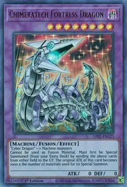 Chimeratech Fortress Dragon - 1 Ghosts From the Past: The 2nd Haunting MP YuGiOh - Image 1