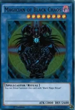 Magician of Black Chaos - Unlimited YGLD NM YuGiOh - Image 1