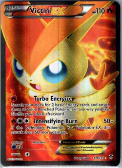 Victini EX (131 Full Art) 131/135 Plasma Storm - Pokemon Card - NM - Image 1