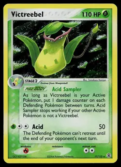 Pokemon Card - Victreebel FireRed & LeafGreen 17/112 Holo Rare - Image 1