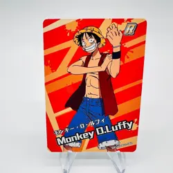 Monkey D.Luffy - One Piece Trading Card Skypiea R 042 OP KDAI01 Rare Tc5 - Image 1