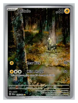Blitzle 195/182 EXC Pokemon Cards SV04: Paradox Rift Holo Rare Vintage - Image 1