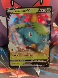 Venusaur V SWSH100 SWSH: Sword & Shield Promo Cards Holo NM - Image 1