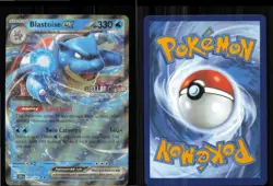 Blastoise ex Stellar Crown Stamp 030/142 Holo Cards & Products Pokemon NM - Image 3