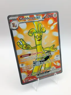Gholdengo ex - 231/182 Ultra Rare English Paradox Rift Pokemon Card NM - Image 1