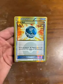 Dive Ball Gold Secret 161/160 Primal Clash, XY. (MP) Pokemon Card - Image 1