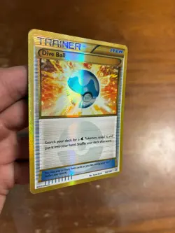 Dive Ball Gold Secret 161/160 Primal Clash, XY. (MP) Pokemon Card - Image 3