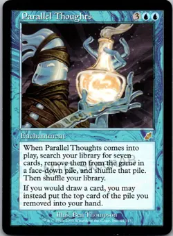 MTG SkeenAB Parallel Thoughts from Scourge. NM. - Image 1