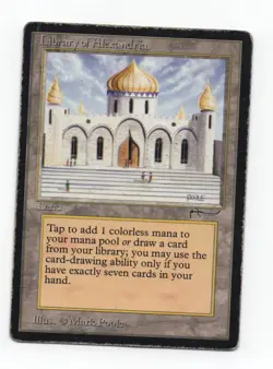 MTG: Magic Arabian Nights - Library of Alexandria (Damaged) - Image 1