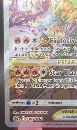 Charizard VSTAR SWSH262 SWSH: Sword & Shield Promo Cards Holo - Image 4
