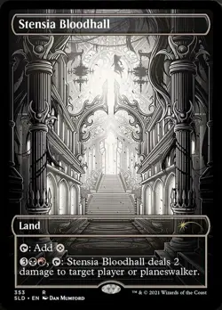 [1x] Stensia Bloodhall - Foil - Showcase Near Mint, English Secret Lair MTG Magi - Image 1
