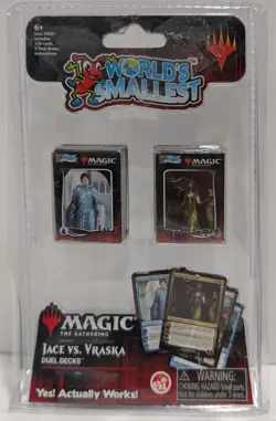 World's Smallest Magic The Gathering MTG Duel Decks Jace Vs Vraska WOTC NIP - Image 1