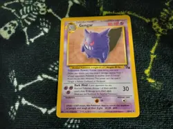 Non Holo Gengar 20/62 Fossil READ DESCRIPTION FOR CONDITION - Image 1