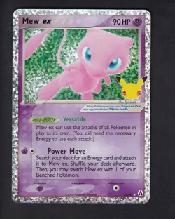 Mew ex 88/92 25th Stamp - Pokemon TCG Celebrations - Image 1