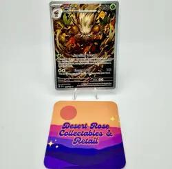 Pokemon TCG Shiftry 163/162 Sv05: Temporal Forces Holo Illustration Rare NM - Image 1