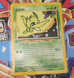 Pokemon TCG Celebi 16/64 Neo Revelation 1st Edition Rare Regular 50 HP ENG - Image 1