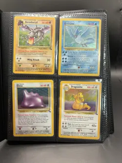 Pokemon Master Set Fossil - Vintage 62 Of 62, LP-MP - Image 1