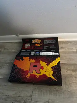 Pokemon Team Rocket's Moltres UPC Box, Mat, Deck Box, Coin NO PACKS OR PROMOS - Image 3