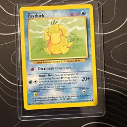 Vintage Pokemon Legendary Collection Psyduck 88/110 Common Very Good - Image 1