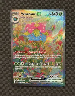 Pokemon Venusaur ex SIR Full Art Holo SV 151 2023 198/165 - Image 1