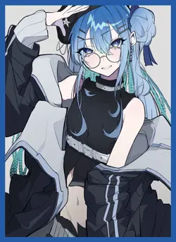 Hoshimachi Suisei hololive Anime Card Sleeves *NEW* 60ct - Image 1