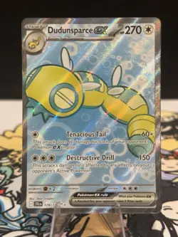 Pokemon TCG: SV09 Journey Together - Dudunsparce ex UR 178/159 - NM+ - Image 1