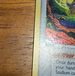 MP Pokemon Tauros 12/100 EX Crystal Guardians Stamped Reverse Holo Rare - Image 3