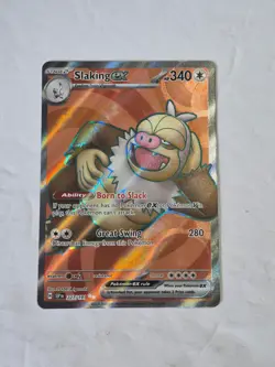 Slaking ex 227/191 Ultra Rare Surging Sparks Pokemon Holo Near Mint - Image 1