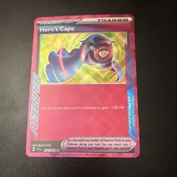 The Pokemon Company Hero's Cape 152/162 SV05 Temporal Forces ACE SPEC Holo ENG - Image 1