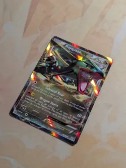 Rayquaza EX 85/124 Dragons Exalted - Holo Near Mint - Pokemon Card Game TCG✨ - Image 3