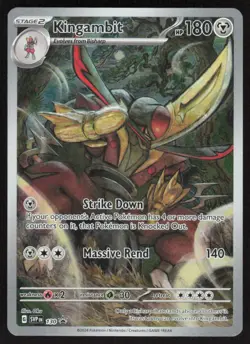 Kingambit 130 Holo Promo Scarlet & Violet Promo Pokemon Near Mint - Image 1
