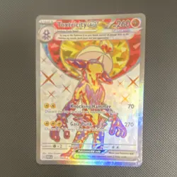 Pokemon TCG Toxtricity ex SV04 Paradox Rift 227/182 Ultra Rare Holo Full Art - Image 1